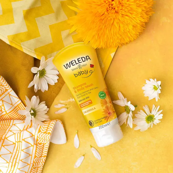 Weleda Calendula Shampoo and Body Wash 200ml