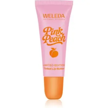 Weleda Pink Peach balsam de buze tonifiant