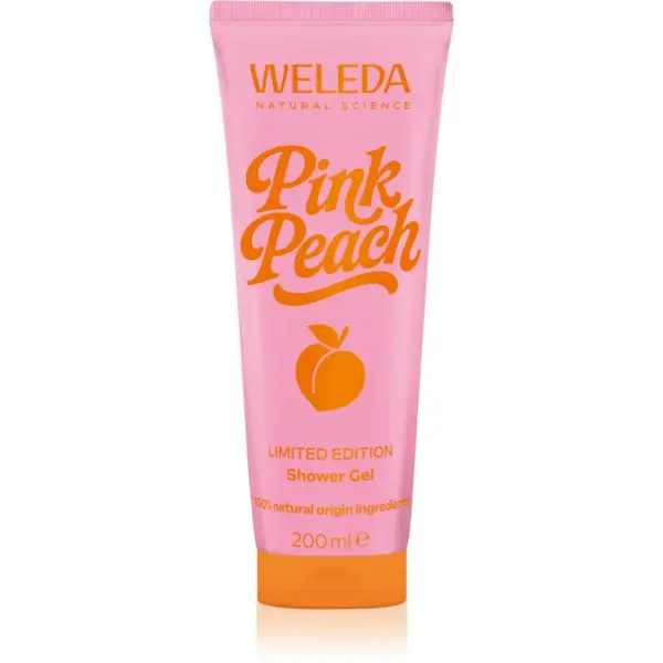 Weleda Pink Peach gel de dus racoritor 200 ml