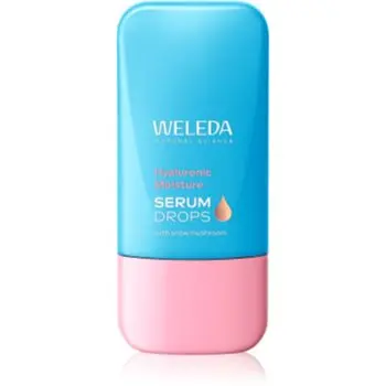 Weleda Serum Drops Hyaluronic Moisture ser hidratant pentru stralucire