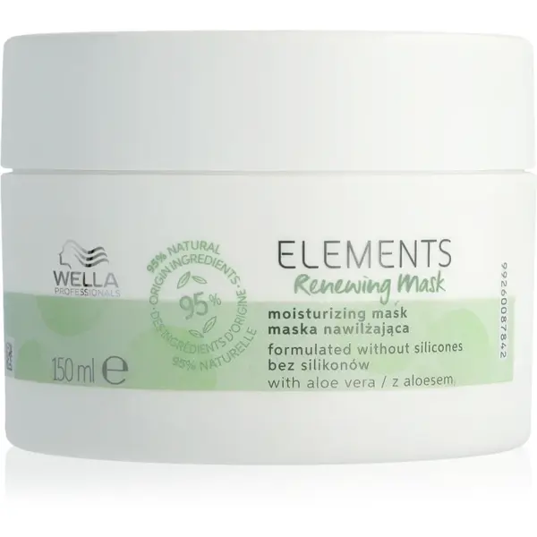 Wella Professionals Elements Renewing masca regeneratoare pentru un par stralucitor si catifelat 150 ml