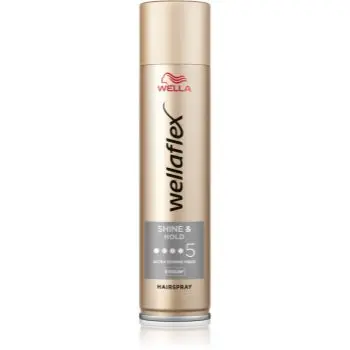 Wella Wellaflex Shine & Hold fixativ pentru păr cu fixare foarte puternică pentru stralucire
