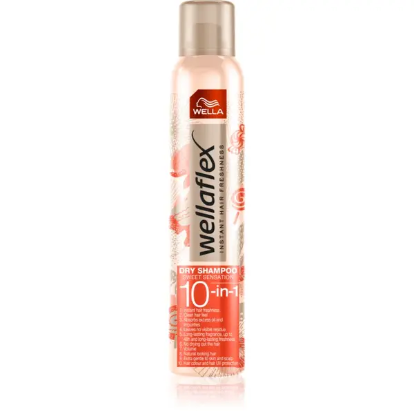 Wella Wellaflex Sweet Sensation sampon uscat cu parfum floral delicat 180 ml
