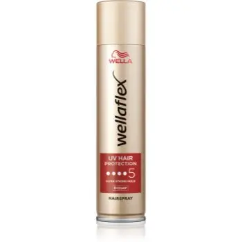 Wella Wellaflex UV Hair Protection fixativ pentru păr cu fixare foarte puternică pentru modelarea termica a parului