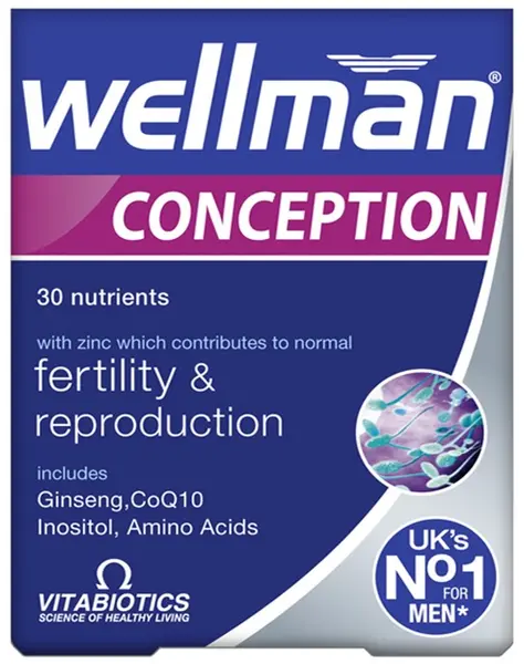 Wellman Conception, 30 tablete, Vitabiotics