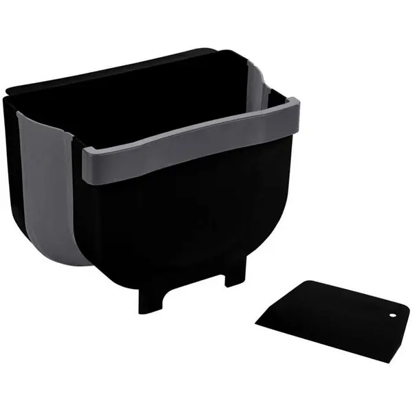 Wenko Cos de gunoi pentru usa Fago 5 litri Wenko Black Outdoor Kitchen 55028100
