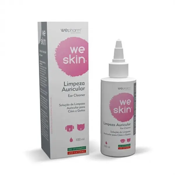 WeSkin Ear, Solutie curatare auriculara caini si pisici x 100ml
