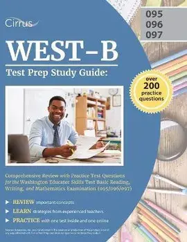 WEST-B Test Prep Study Guide, Paperback/Cox