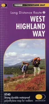 West Highland Way XT40, Sheet Map/Harvey Map Services Ltd.