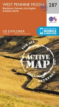 West Pennine Moors - Blackburn, Darwen and Accrington. September 2015 ed, Sheet Map/Ordnance Survey