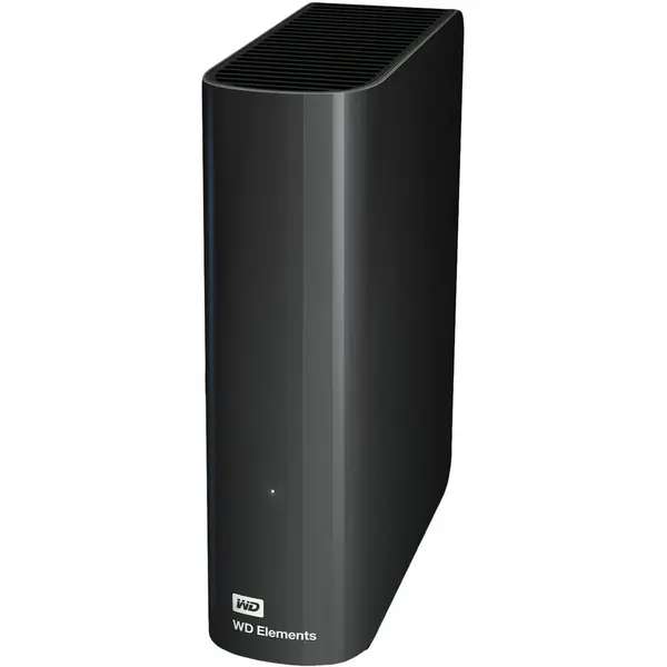 Western Digital External HDD WD Elements Desktop 3.5'' 4TB USB3, Black