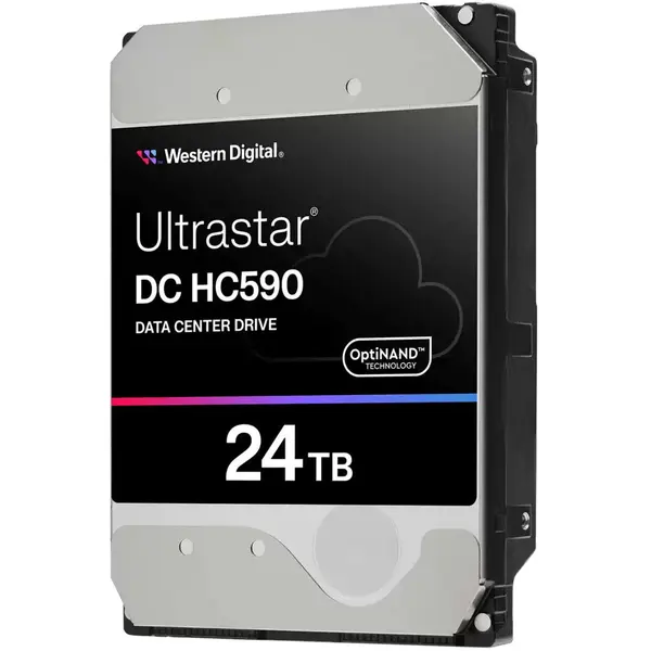 Western Digital Hard Disk Ultrastar DC HC590, 24TB ,512e SE, 3.5, 512MB, 7200RPM, SATA