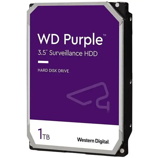 Western Digital Hard disk WD Purple 1TB SATA-III 64MB