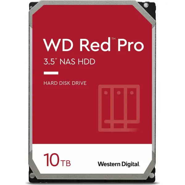 Western Digital Hard disk WD Red Pro 10TB SATA-III 7200RPM 512MB
