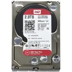 Western Digital Hdd Desktop Wd Red Pro (3.5'', 2tb, 64mb, 7200 Rpm, Sata 6 Gb/S)