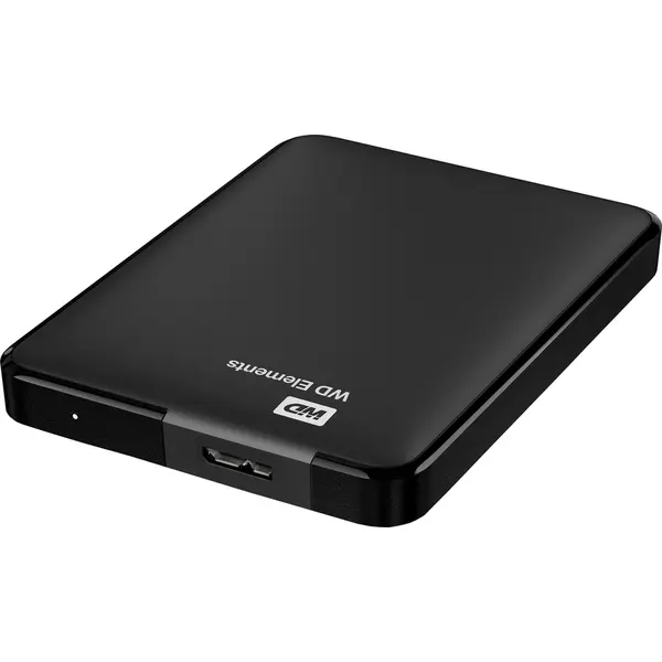 Western Digital HDD extern WD Elements Portable, 2TB, 2.5, USB 3.0, Negru
