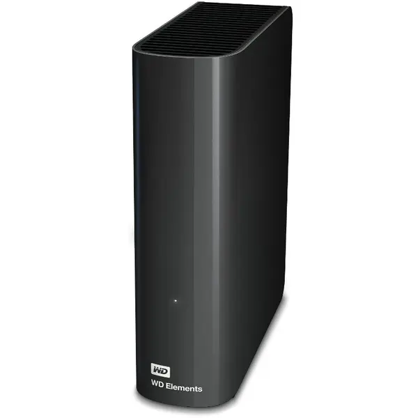 Western Digital HDD extern Western Digital, 4TB, Elements, 3.5, USB 3.0, negru