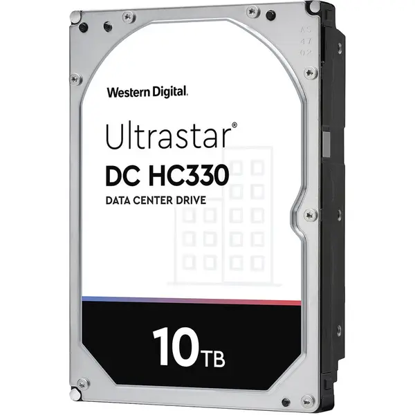 Western Digital HDD Server Western Digital Ulrastar DC HC330, 10TB, 256MB, 7200 RPM, SATA 6Gb/s, 3.5