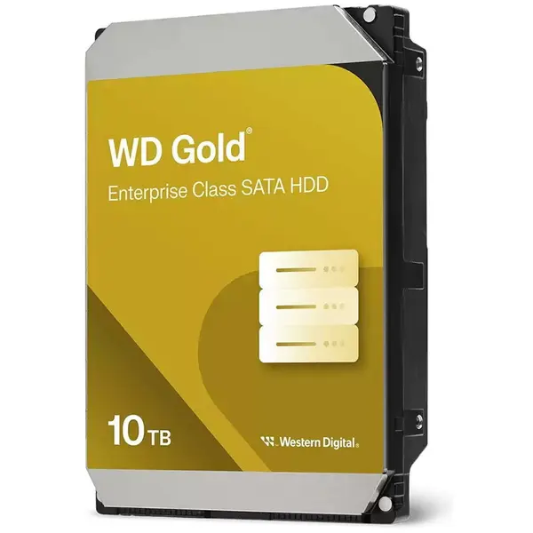Western Digital HDD Western Digital Gold Enterprise Class WD103KRYZ, 3.5, 10TB, SATA 3, 7200rpm cu 512MB Cache pentru Server