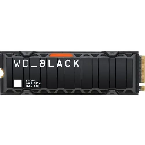 Western Digital SSD Western Digital Black SN850X Heatsink 2TB PCI Express 4.0 x4 M.2 2280