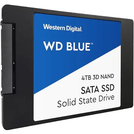 Western Digital SSD Western Digital Dysk WD Blue 4TB 2,5 SATA WDS400T3B0A Scriere 520 MB/s,Citire 560 MB/s