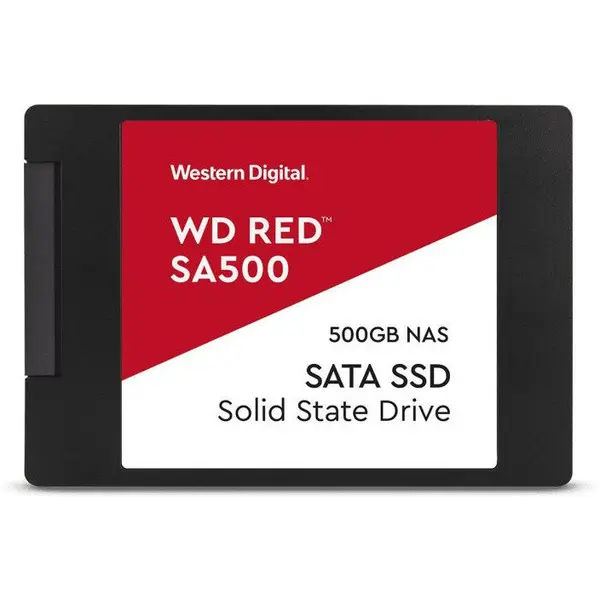 Western Digital WESTERN DIGITAL WD Red SSD SA500 NAS 500GB 2.5inch SATA III 6 Gb/s