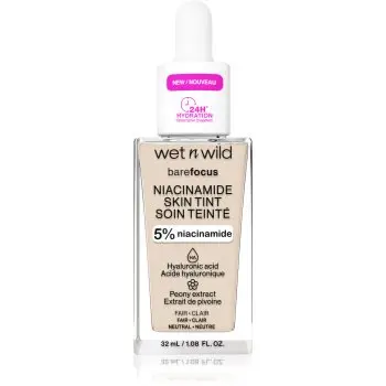 Wet n Wild BareFocus Niacinamide Skin Tint machiaj ușor de hidratare
