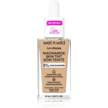 Wet n Wild BareFocus Niacinamide Skin Tint machiaj ușor de hidratare