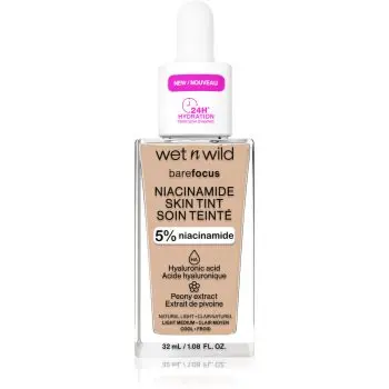 Wet n Wild BareFocus Niacinamide Skin Tint machiaj ușor de hidratare