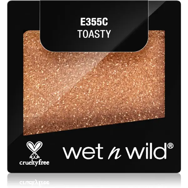Wet n Wild Color Icon fard de pleoape cremos cu particule stralucitoare culoare Toasty 1.4 g