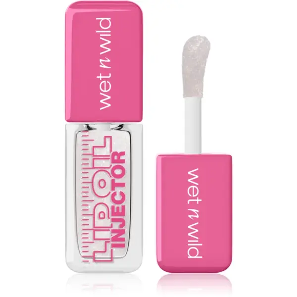 Wet n Wild Lip Oil Injector ulei luciu de buze pentru volum culoare Shimmer Me Baby 7 ml