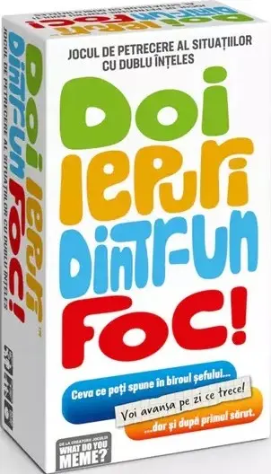 What Do You Meme? - Doi iepuri dintr-un foc