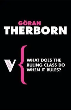 What Does the Ruling Class Do When It Rules?: State Apparatuses and State Power under Feudalism, Capitalism and Socialism - Goran Therborn