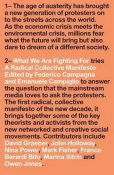 What We Are Fighting For, Paperback/Federico Campagna