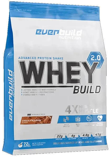 Whey Build 2.0, plăcintă dulce cu mere și scorțișoară, 2270 g, Everbuild
