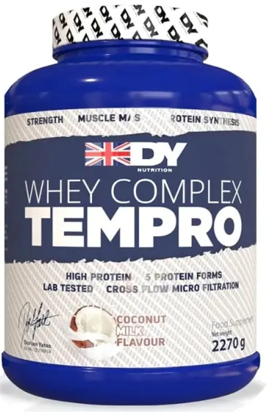 Whey Complex Tempro, lapte de cocos, 2270 g, Dorian Yates Nutrition