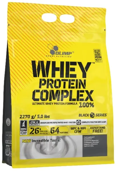 Whey Protein Complex 100%, vanilie, 2270 g, Olimp
