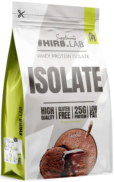 Whey Protein Isolate, ciocolată, 700 g, Hero.Lab