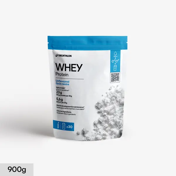 Whey proteină gust neutru 900g