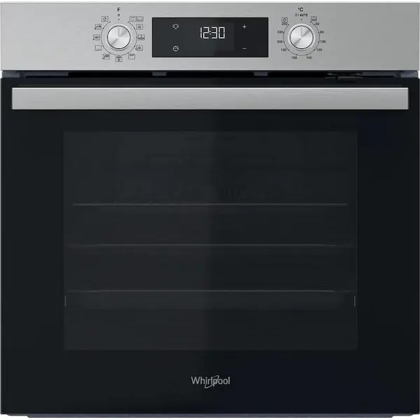 Whirlpool Cuptor incorporabil Whirlpool OMR58HU1X, Clasa A+, Capacitate 71 l, Cook3, Maxi Cooking, Pizza, Smart Clean, Inox/Negru