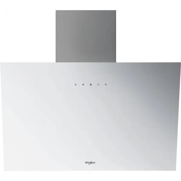 Whirlpool Hota decorativa Whirlpool WHVP 62F LT W, 495 m3/h, 4 trepte de viteza + Booster, 1 motor, Clasa A
