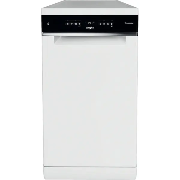 Whirlpool Masina de spalat vase independenta Whirlpool WSFO 3O23 PF, 10 seturi, 7 programe, Clasa E, 45 cm, alb