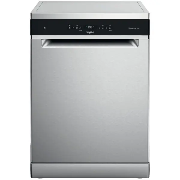 Whirlpool Masina de spalat vase Whirlpool WFO 3T133 P 6.5 X, 14 seturi, 10 programe 6,5L, clasa D, 60x85x59cm, Argintie
