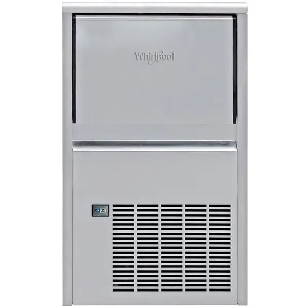 Whirlpool Masini de facut gheata Whirlpool AND108, Capacitate 25 kg-24 h, Tehnologie spray, Capacitate 6 kg, Inox