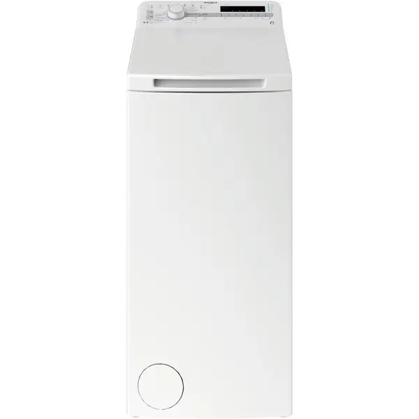 Whirlpool Whirlpool TDLR 55140S Washing machine, C, Top loading, Washing capacity 5.5 kg, 1051 RPM, Depth 60 cm, White
