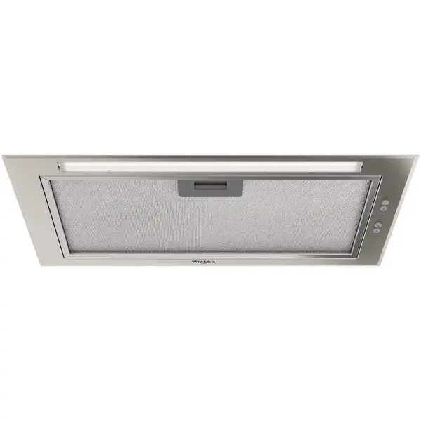 Whirlpool Whirlpool WCTH 63F LEB X Hood, Built-in, Width 51.4 cm, B, Max 435 m³/h, LED, Inox