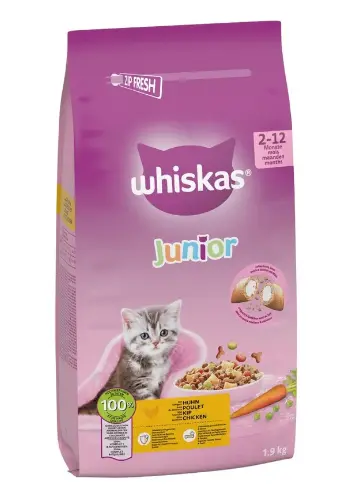 Whiskas Junior Pui 800 g