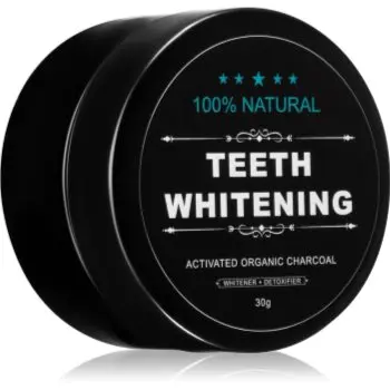 White Glo Charcoal pudra pentru albirea dintilor