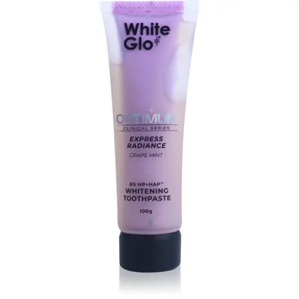 White Glo Express Radiance pasta de dinti pentru albire 100 g
