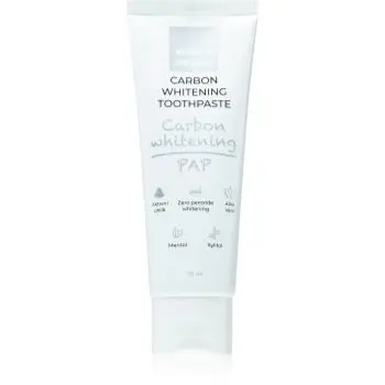 White Pearl PAP Carbon Whitening pasta de dinti pentru albire